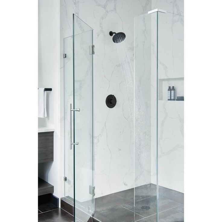 Moen Align Matte Black 1-handle Shower Faucet