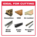 6-1/2 in. x 32-Teeth Wood and Metal Saw Blade - Super Arbor