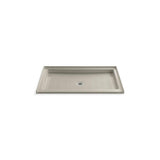 Purist 48 in. x 36 in. Single Threshold Shower Base with Center Drain in White - Super Arbor