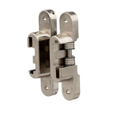 3/4 in. x 3-3/4 in. Satin Nickel Invisible Hinge - Super Arbor