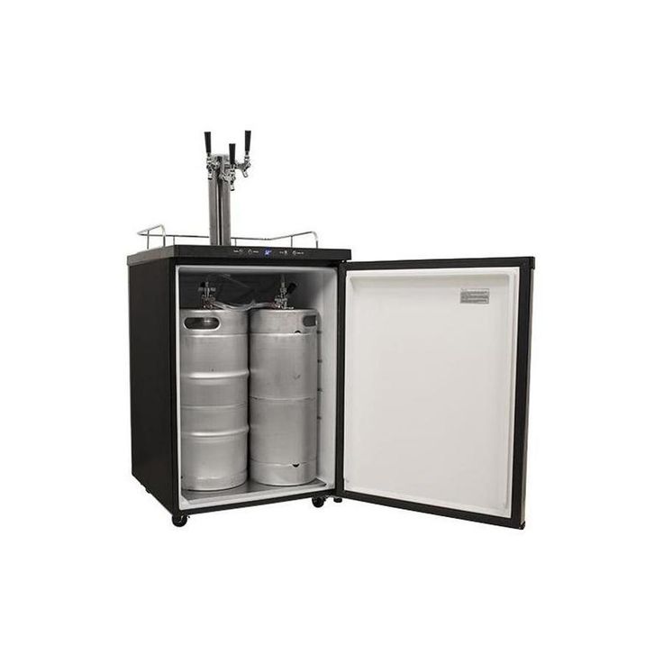 EdgeStar Sixth-Barrel Keg Stainless Steel Digital Kegerator
