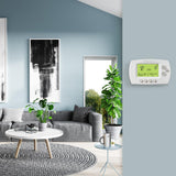 Wi-Fi 7-Day Programmable Smart Thermostat with Digital Backlit Display - Super Arbor