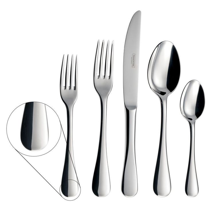 Classic 45-Piece 18/10 Stainless Steel Flatware Set