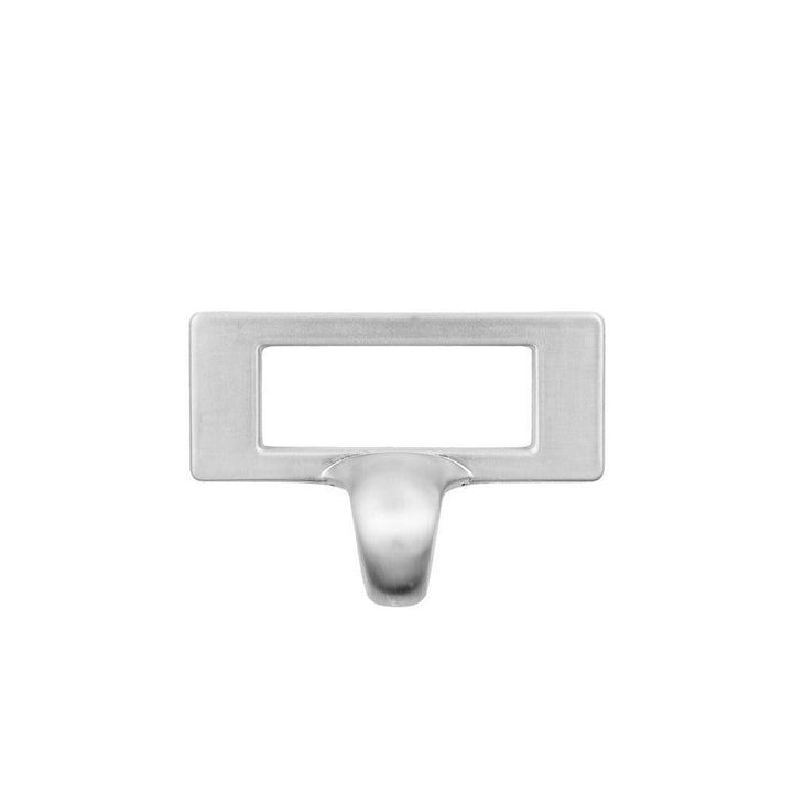 1-13/16 in. Satin Nickel Small Cardholder with Finger Pull - Super Arbor