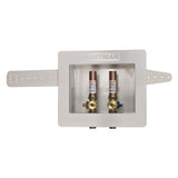1/2 in. Sweat Dual Outlet Washing Machine Outlet Box with Hammer Arresters