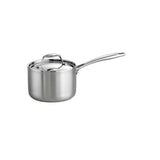 Gourmet Tri-Ply Clad 2 qt. Stainless Steel Sauce Pan with Lid