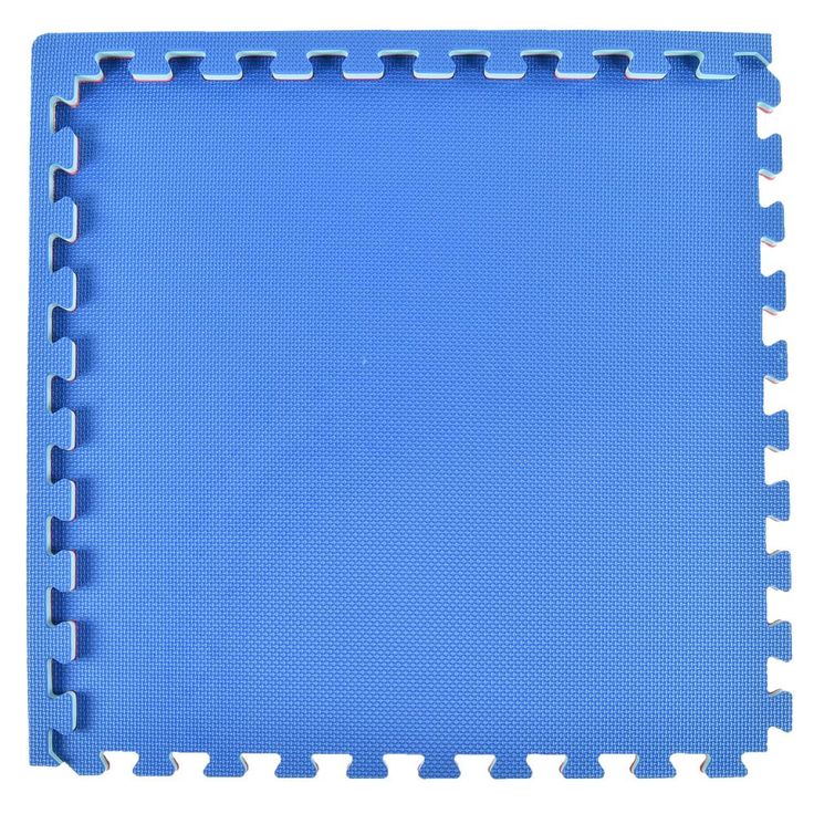 Greatmats Home Sport 24 in. x 24 in. Green/Brown Foam Interlocking Home Exercise and Play Mats (15-Set)