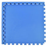 Greatmats Home Sport 24 in. x 24 in. Green/Brown Foam Interlocking Home Exercise and Play Mats (15-Set)