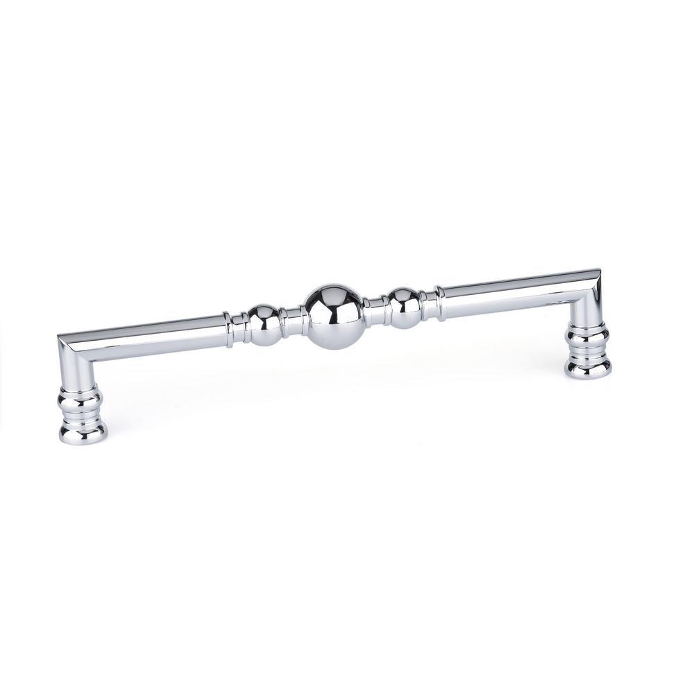 7-9/16 in. (192 mm) Center-to-Center Champagne Bronze Traditional Drawer Pull - Super Arbor