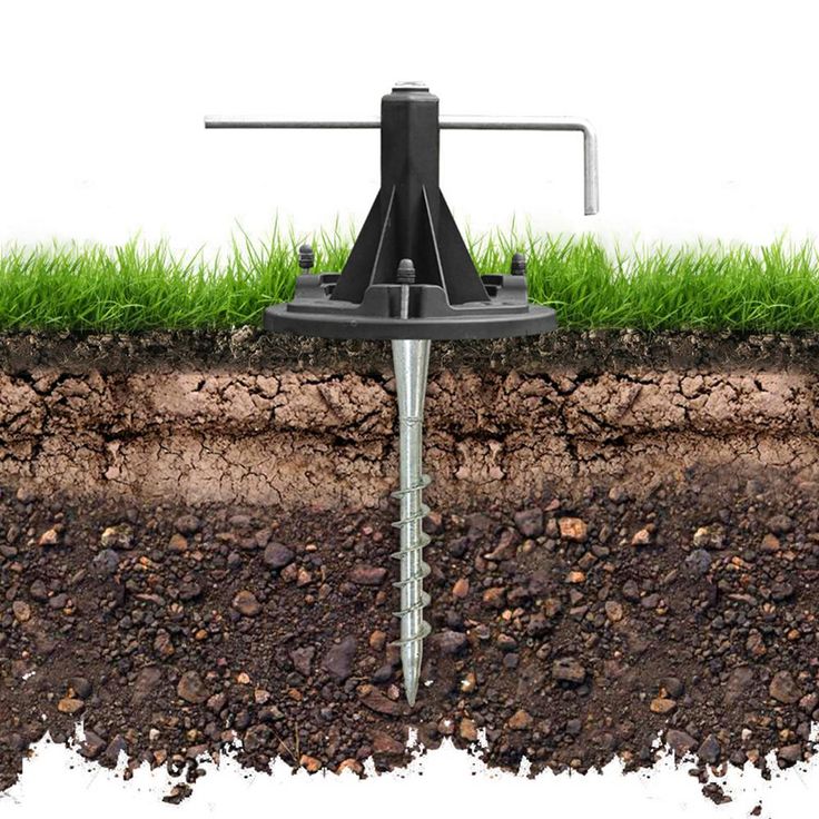 Solar Lamp Post Installation Kit with EZ-Anchor