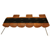 Greenes Fence 18 in. L x 1.5 in. W Half Log Edging (12-Pack) - Super Arbor