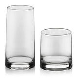 Cabos 16-Piece Clear Glass Drinkware Set