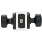 Bowery Matte Black Privacy Bed/Bath Door Knob with Greyson Trim - Super Arbor