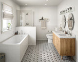 Banbury 2-Handle Deck-Mount High Arc Roman Tub Faucet with Valve in Spot Resist Brushed Nickel
