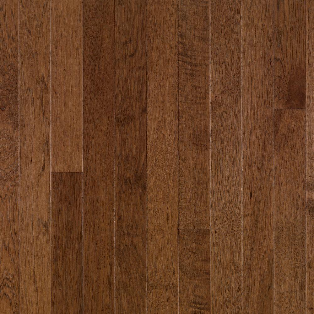 Bruce Hickory Country Natural 3/4 in. Thick x 2-1/4 in. Wide x Varying Length Solid Hardwood Flooring (20 sq. ft. / case) - Super Arbor