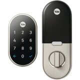 Nest x Yale Lock Satin Nickel with Google Nest Connect - Super Arbor