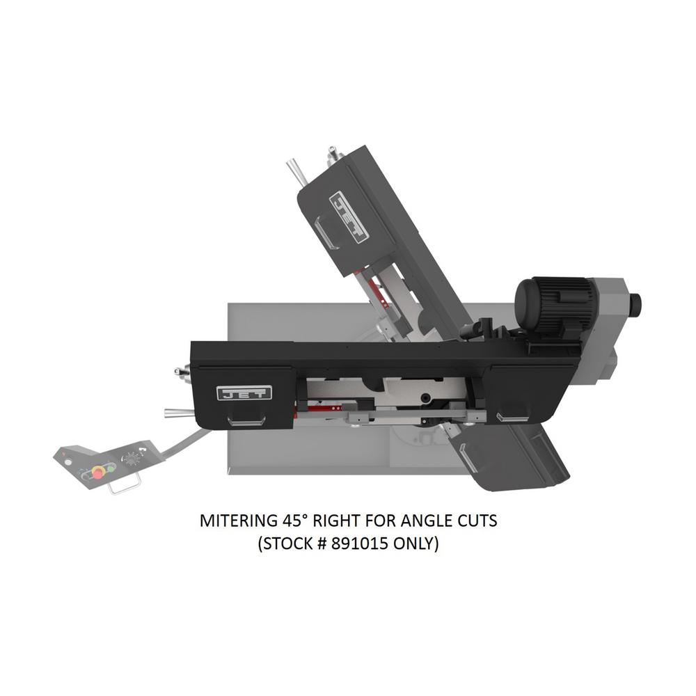 10 in. x 18 in. 2 HP, 230-Volt Metalworking Variable Speed Bandsaw 1Ph