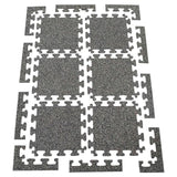 TrafficMaster 18 in. x 18 in. Rubber Gym/Exercise Flooring Tiles with Nike Grind (14.32 sq. ft.) (6-Pack) Colors will Vary