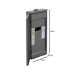 Homeline 200 Amp 8-Space 16-Circuit Outdoor Main Breaker Load Center with Feed-Thru Lug - Super Arbor