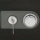 0.58 cu. ft. Fire Resistant Safe with Dual Combination and Key Lock Security
