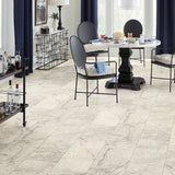 STAINMASTER White 9.84-mil x 12-ft W Waterproof Cut-to-length Vinyl Sheet Flooring