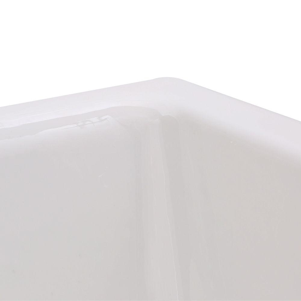 Tea-for-Two 5 ft. Whirlpool Tub with Reversible Drain in White - Super Arbor
