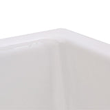 Tea-for-Two 5 ft. Whirlpool Tub with Reversible Drain in White - Super Arbor