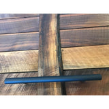 15-3/4 in. Black Barn Door Hardware Round Pull Handle - Super Arbor