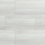 MSI White Ocean 12 in. x 24 in. Rigid Core Luxury Vinyl Tile Flooring (19.37 sq. ft. / case)