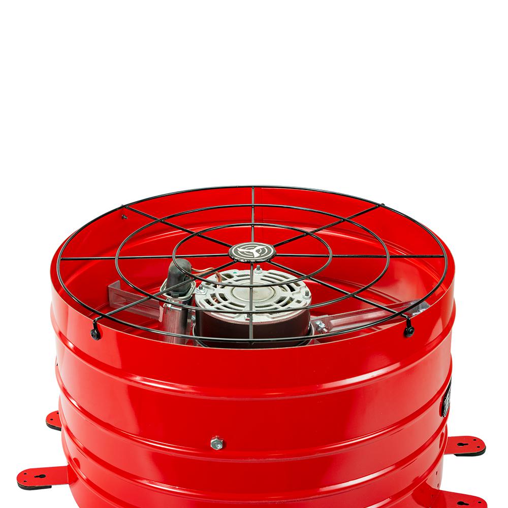 QuietCool 2860 CFM Smart App Controlled 2-Speed Gable Mount Attic Fan - Super Arbor