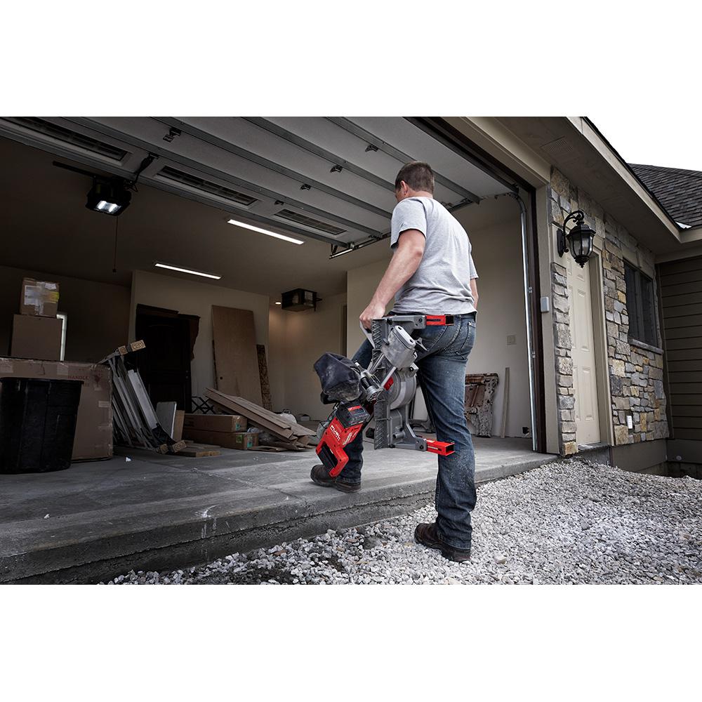M18 FUEL 18-Volt Lithium-Ion Brushless 7-1/4 in. Cordless Dual Bevel Sliding Compound Miter Saw with Compact Router