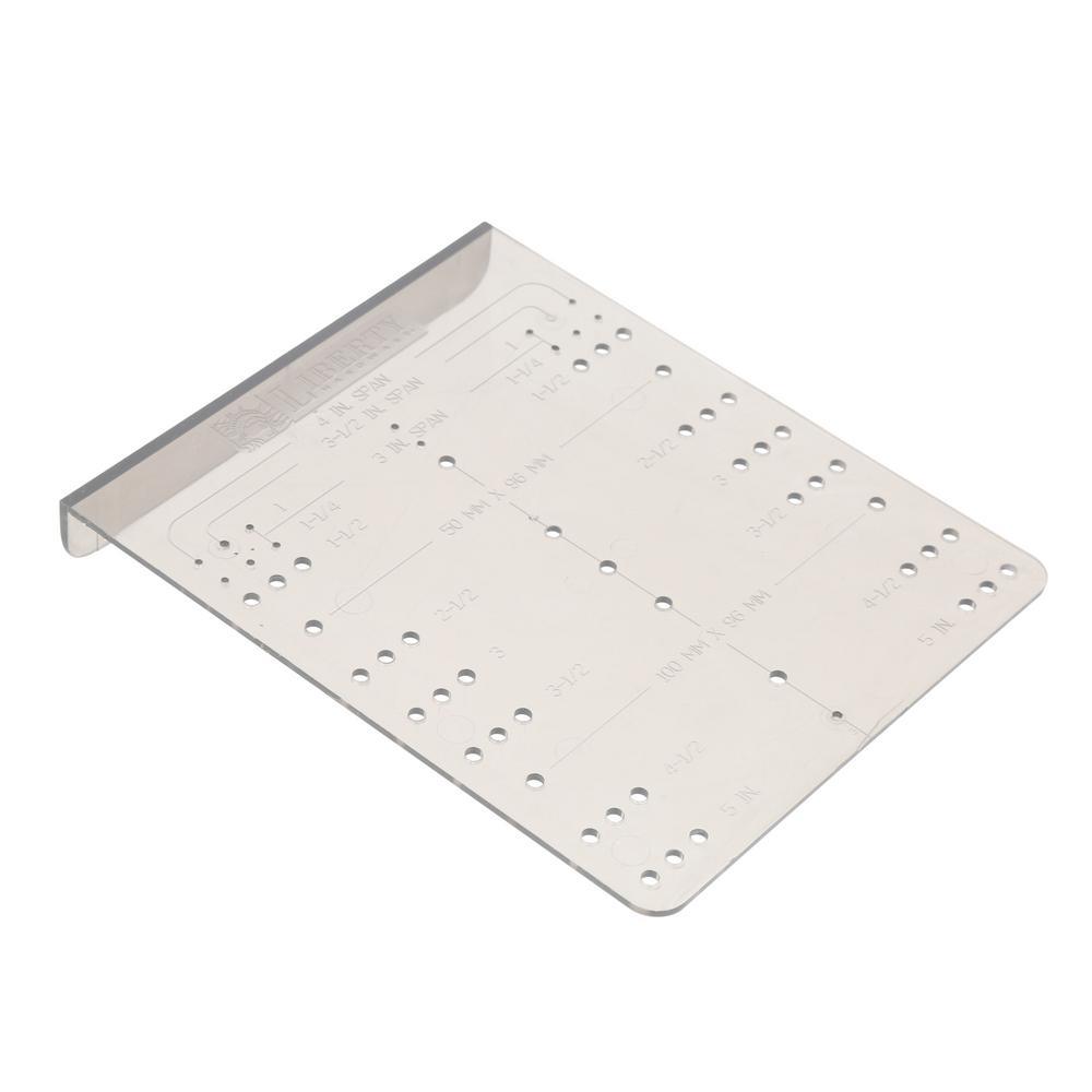 Align Right Cabinet Drawer Hardware Installation Template - Super Arbor