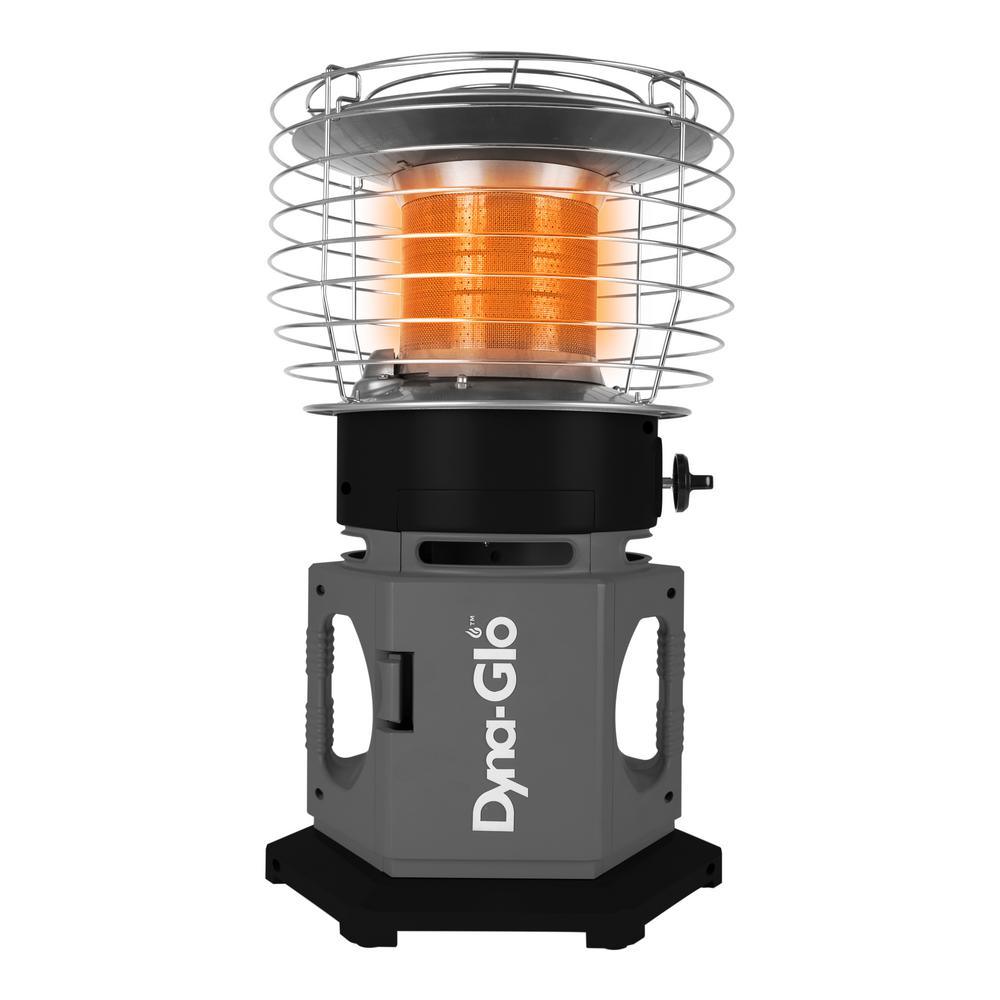 18K BTU HeatAround 360 ELITE Portable Propane Heater in Black - Super Arbor