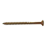 #6 x 2 in. Phillips Bugle-Head Coarse Thread Gold Screws (1 lb./Pack)
