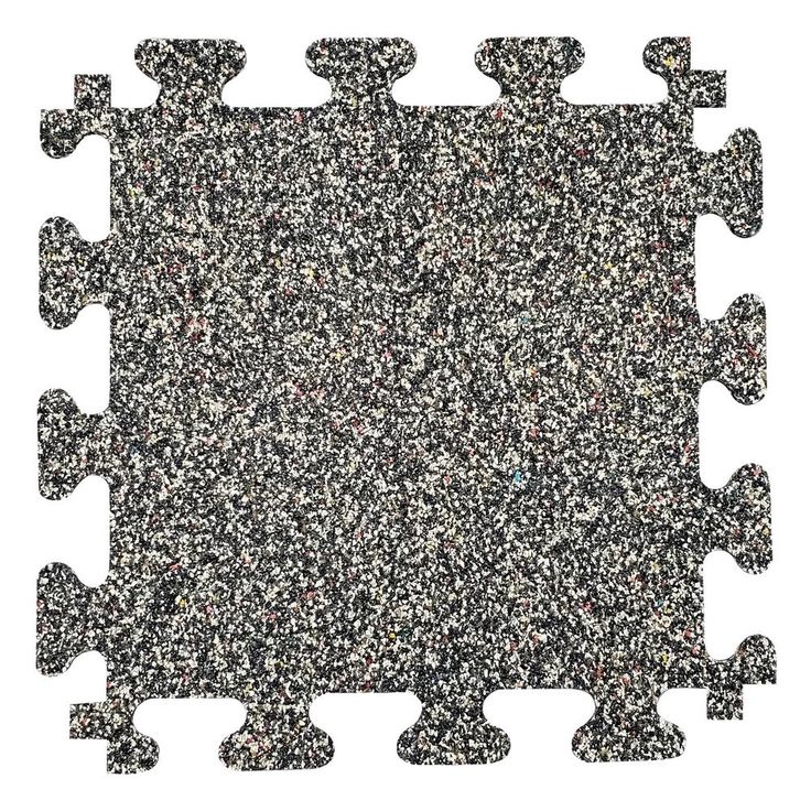 TrafficMaster 18 in. x 18 in. Rubber Gym/Exercise Flooring Tiles with Nike Grind (14.32 sq. ft.) (6-Pack) Colors will Vary