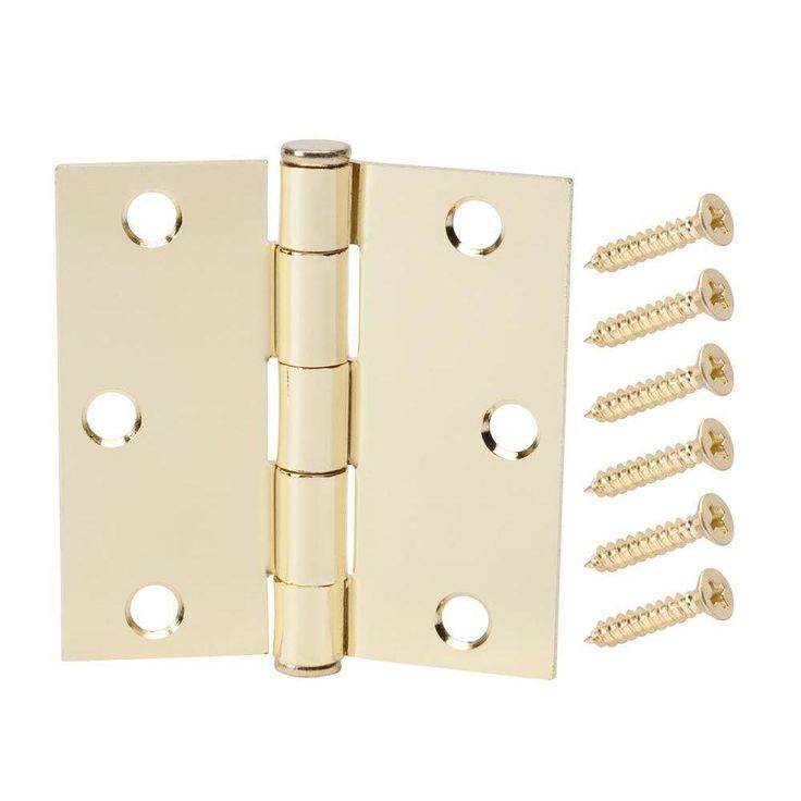 3 in. Oil-Rubbed Bronze Square Corner Door Hinge
