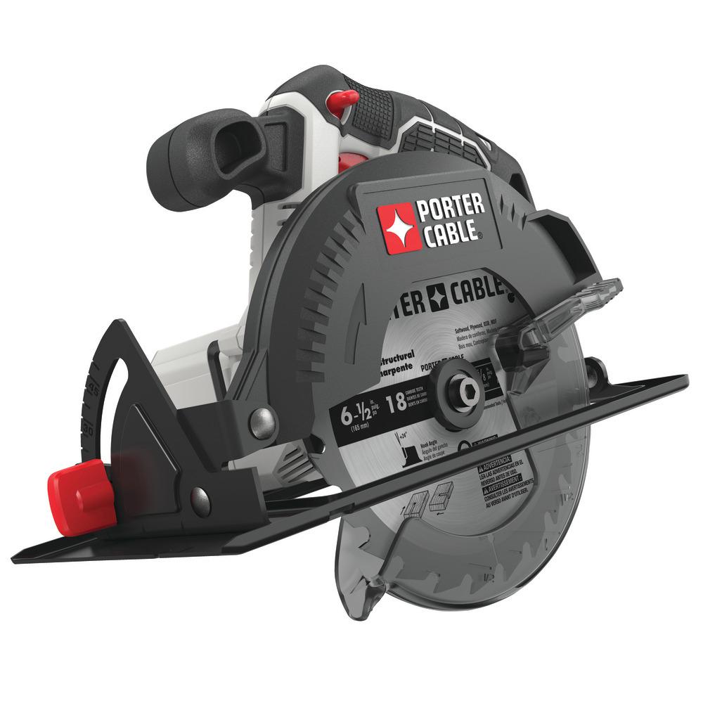 20-Volt MAX Cordless 6-1/2 in. Circular Saw (Tool-Only) - Super Arbor