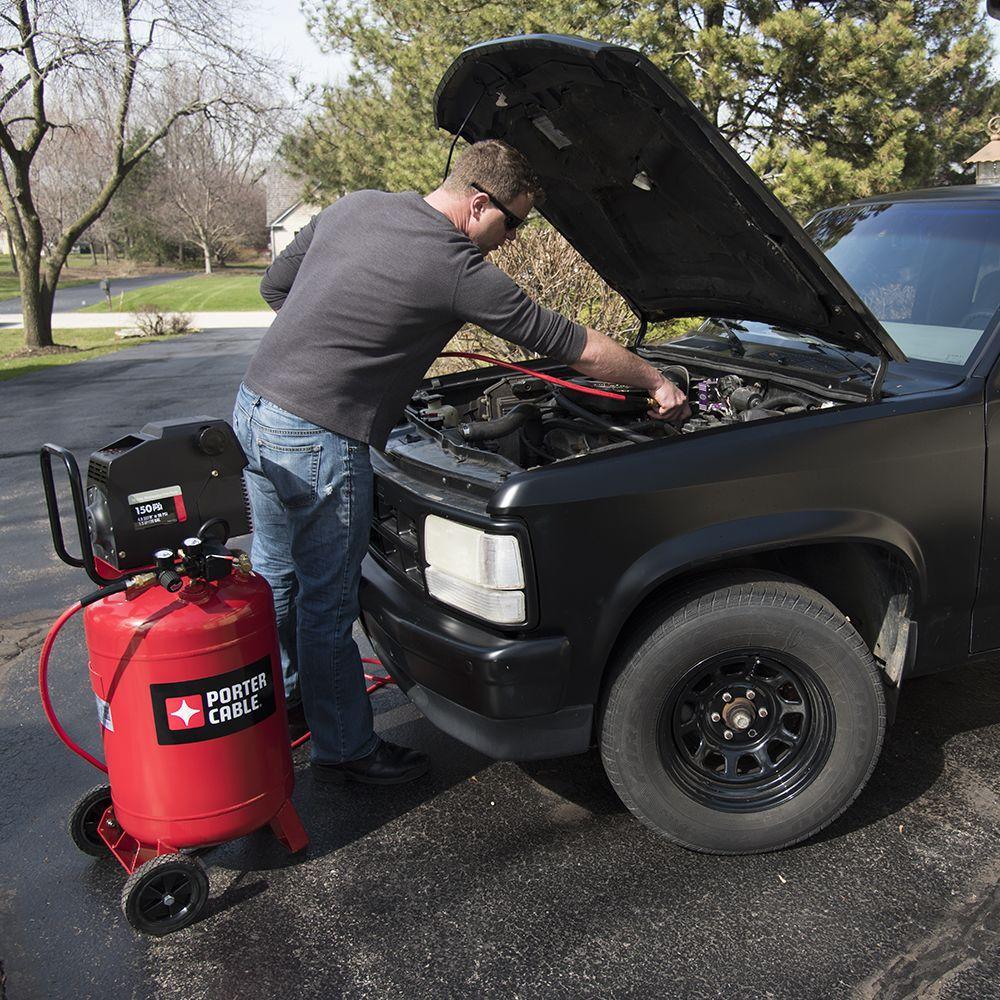 20 Gal. Vertical Portable Electric Air Compressor - Super Arbor