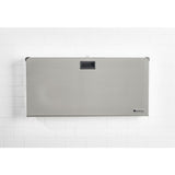 Horizontal Surface Mount Frameless Stainless Steel Baby Changing Station - Super Arbor