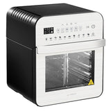 1600-Watts Silver/Black Electric Air Fryer Oven Ultra with Rotisserie, Dehydrator, and Accessories