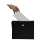 Large Size Black Steel Multi-Purpose Drop Box - Super Arbor