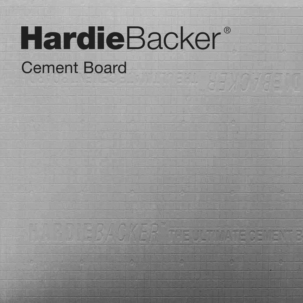 HardieBacker 3 ft. x 5 ft. x 1/4 in. Cement Backerboard - Super Arbor