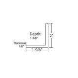 Stainless Steel Adjustable Floor Guides for Wood Doors