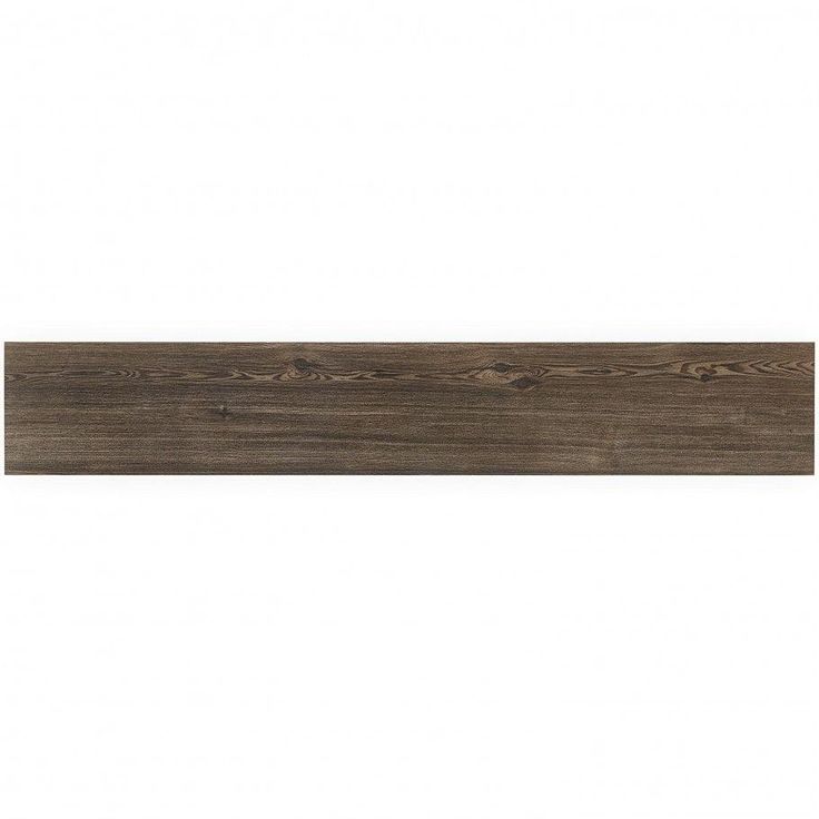 Evergreen Coffee 8 in. x 48 in. Matte Porcelain Floor and Wall Tile (6 Pieces, 15.49 Sq. Ft./ Case)