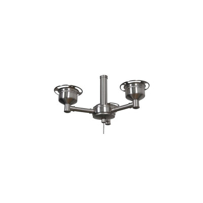Waterton II 52 in. Brushed Nickel Ceiling Fan Replacement Light Kit - Super Arbor