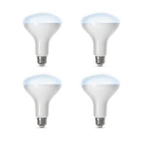 Feit Electric 65-Watt Equivalent Daylight (5000K) BR30 Dimmable Wi-Fi LED Smart Light Bulb (12-Pack)