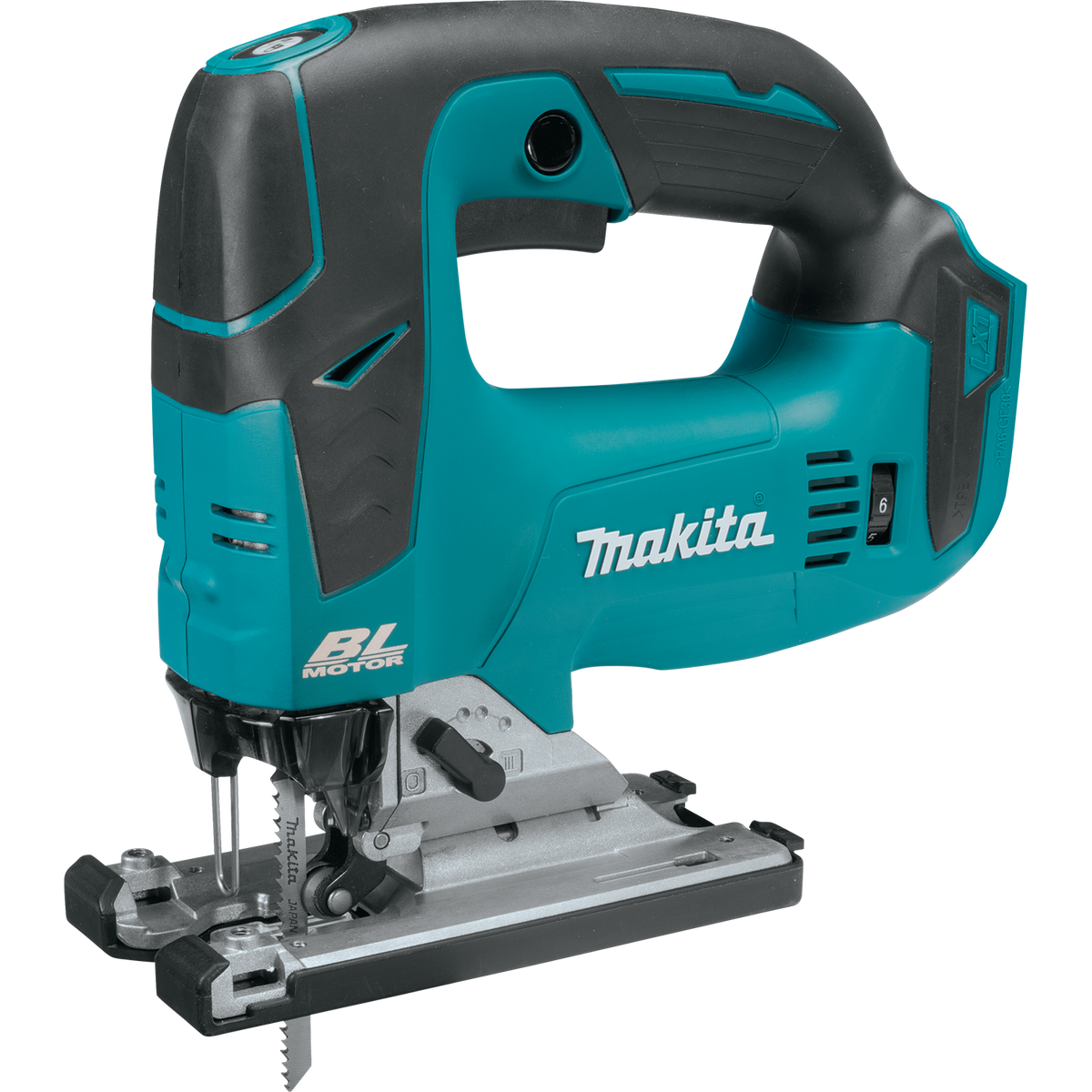 Makita 18V LXT Lithium‑Ion Brushless Cordless Jig Saw, Tool‑Only (XVJ02Z)