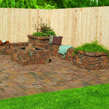 Pavestone SplitRock Medium 3.5 in. x 7 in. x 7 in. Winter Blend Concrete Garden Wall Block (144 Pcs. / 24.5 Face ft. / Pallet)