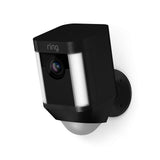 Spotlight Cam Battery Outdoor Rectangle Security Wireless Standard Surveillance Camera in Black - Super Arbor