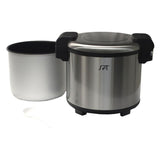 21.1 Qt. Stainless Steel Heavy Duty Rice Warmer (not a cooker) 160 Cup (cooked rice)